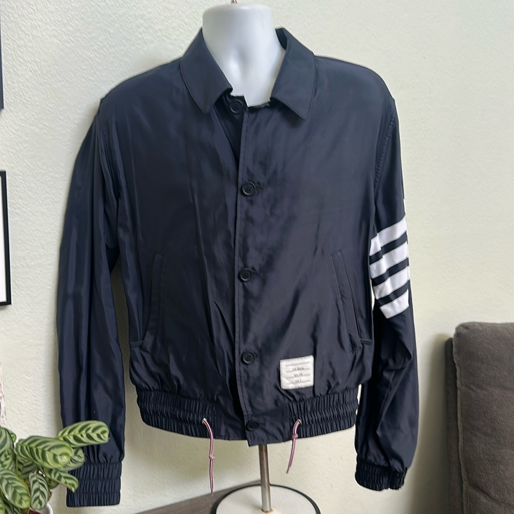 Thom Brown navy blue jacket. Size 3